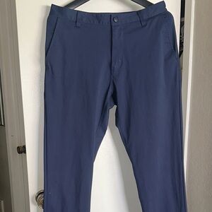 RHONE Men's Deep Blue Chinos Size 32